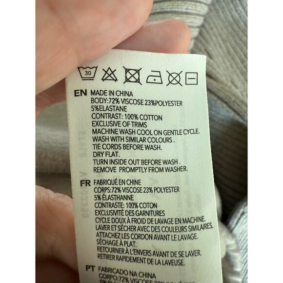 Varley DoubleSoft Hannah Cowl Neck Sweatshirt Pullover Taupe Size XL - Picture 11 of 11